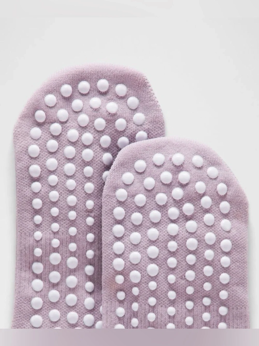 NWT Lululemon Find Your Balance Grip Mesh Socks Lotus Lavender size XL